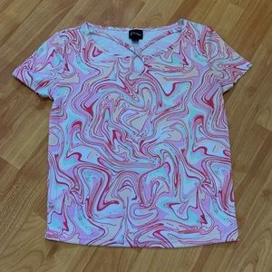 Art Class Tie Diy Short Sleeve Shirt
